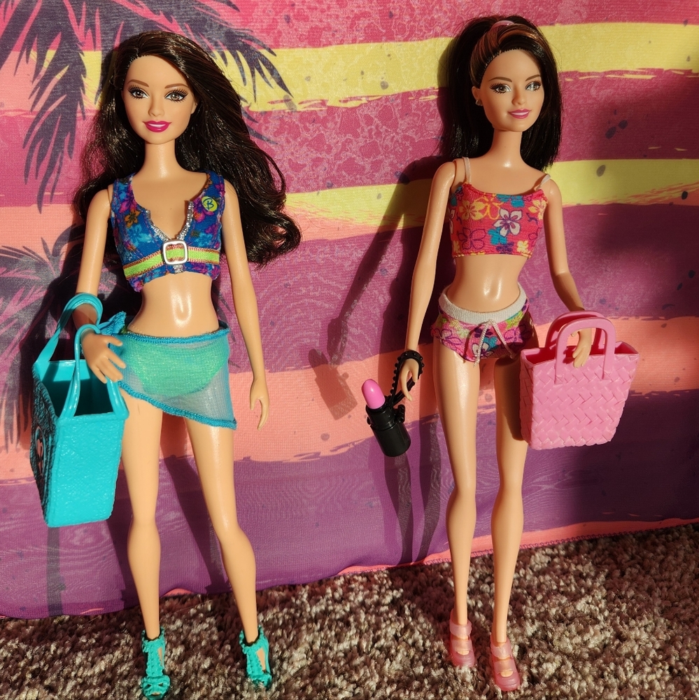 Barbie Let's go to the beach duo